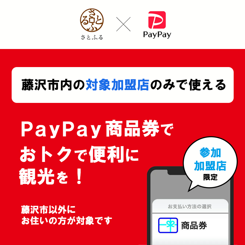 ふるさと納税で江の島ふじさわ観光！PayPay商品券特集！