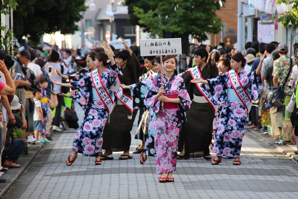 藤沢宿遊行の盆（女王活動日記）