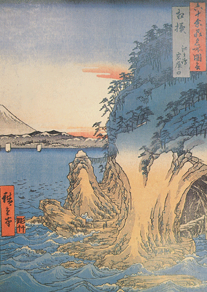 江の島岩屋の絵