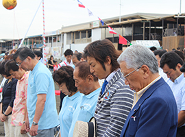 海開きイベントの様子